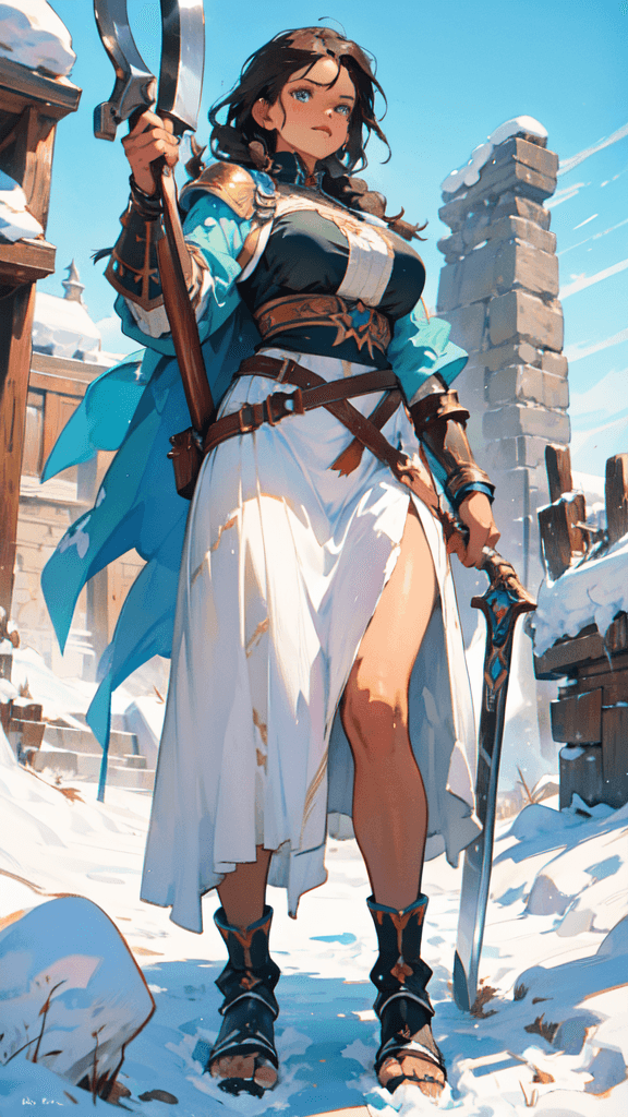 Thumbnail of Nisha: The Unyielding Warrior of the Frost