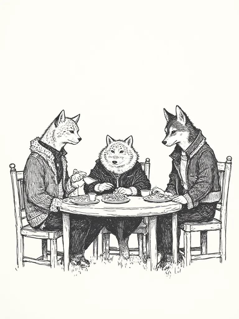 Thumbnail of Dinner with your girlfriend's family. 