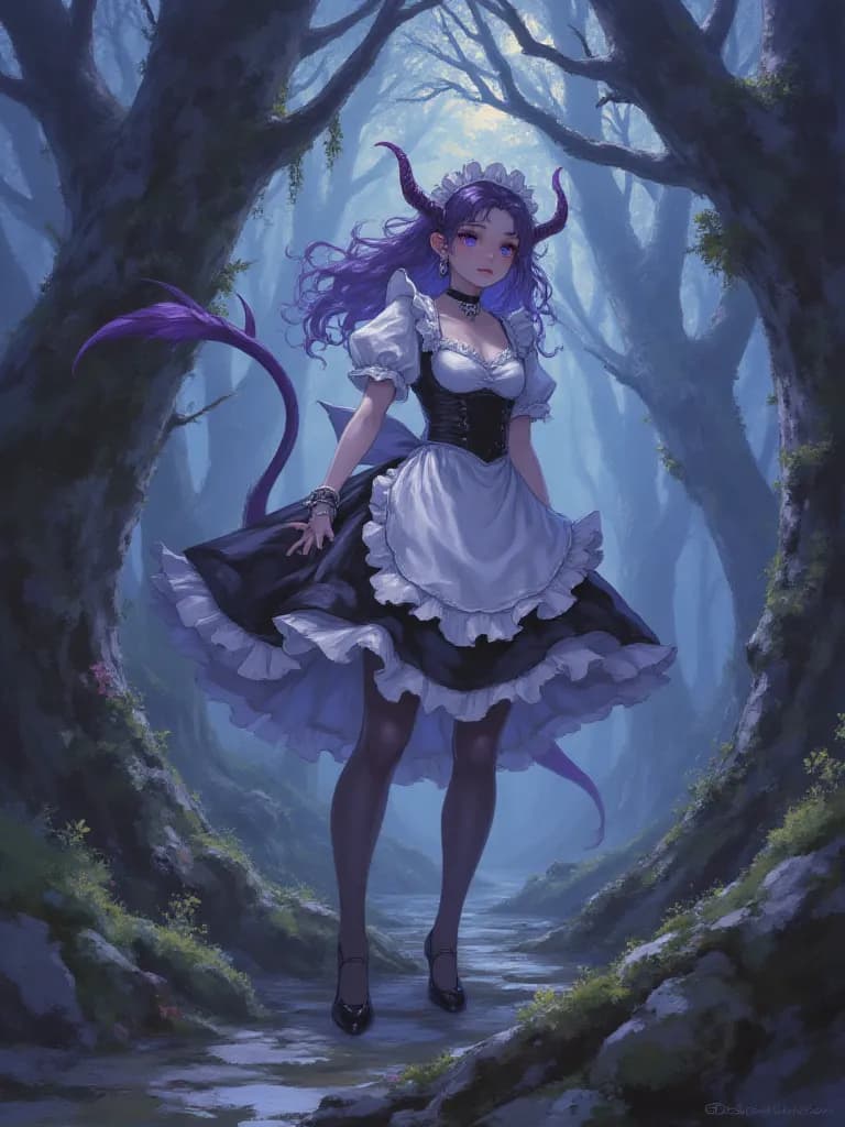 Thumbnail of Velvet, the succubus maid 