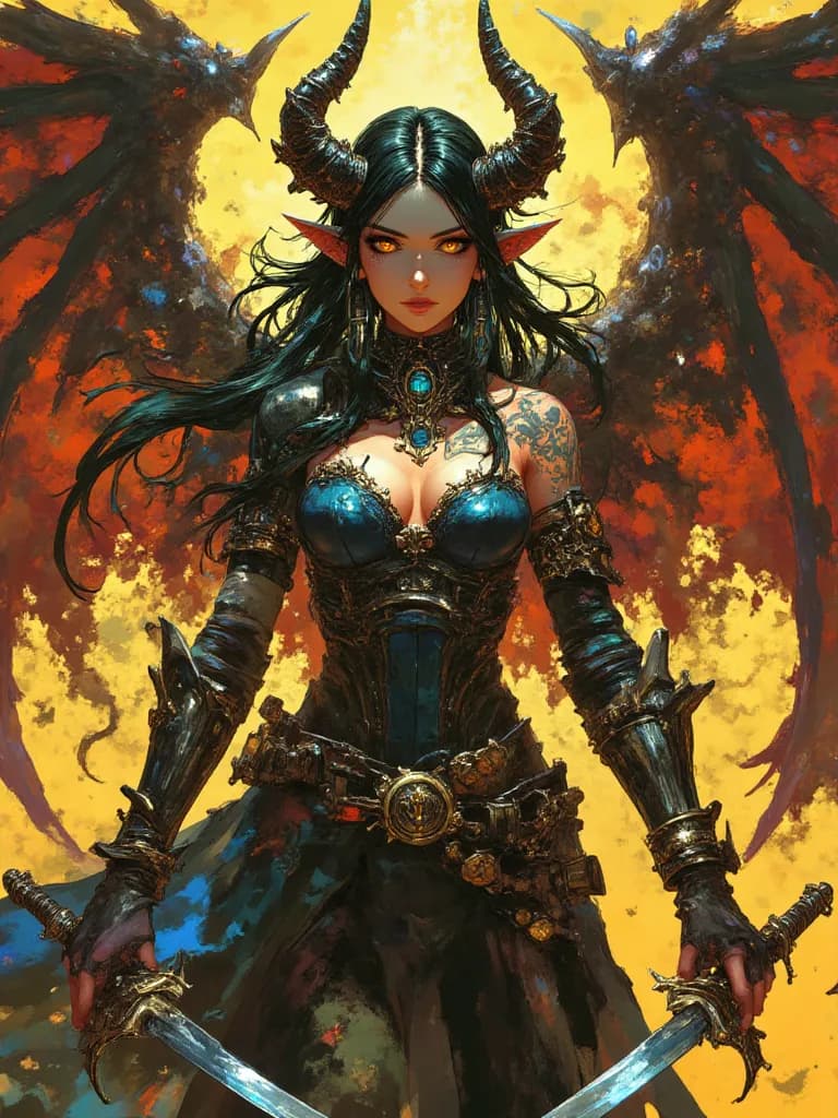 Thumbnail of Lilith the dark fire.