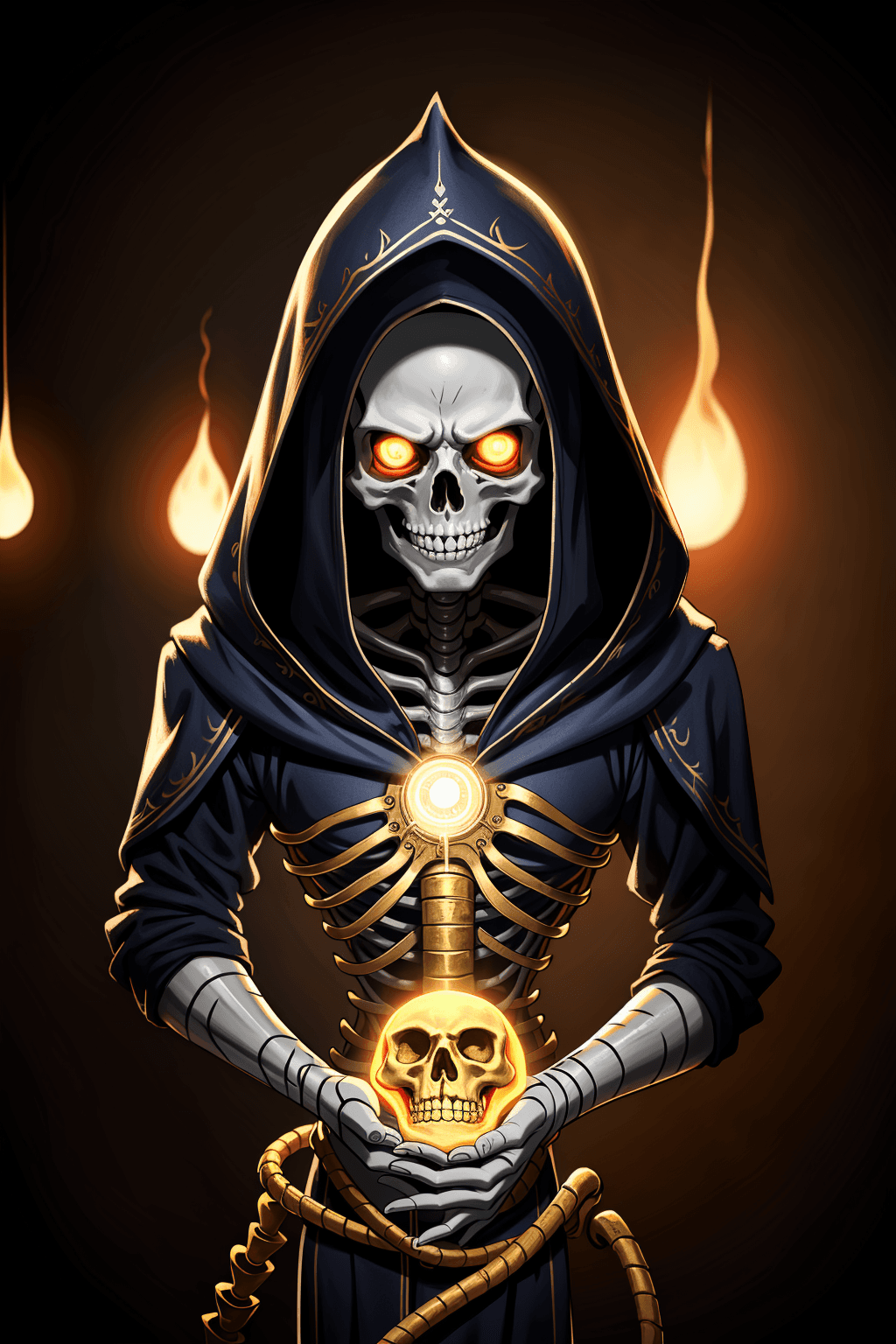 Thumbnail of Skeletal magician Victor
