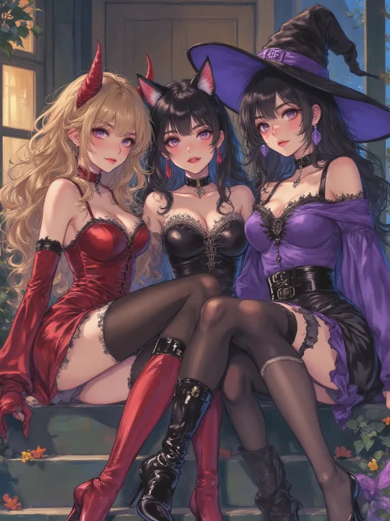 Thumbnail of Озорное трио