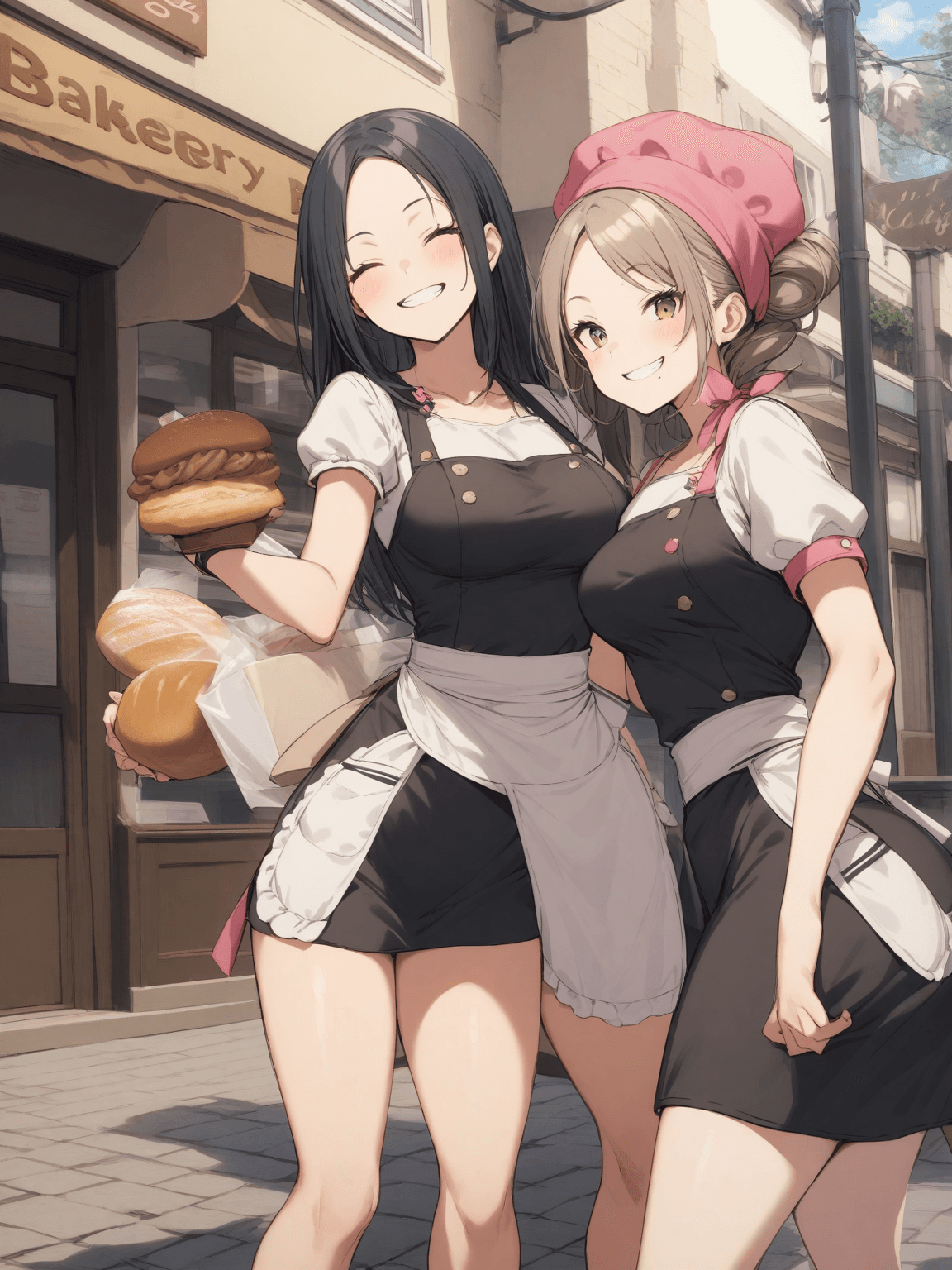 Thumbnail of Martine and Malicia, the mysterious bakers
