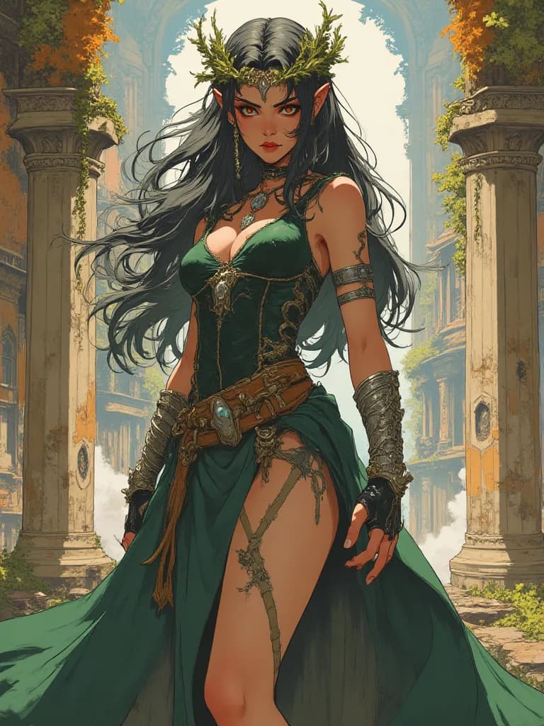 Thumbnail of Queen Lyra, the Verdant Sovereign