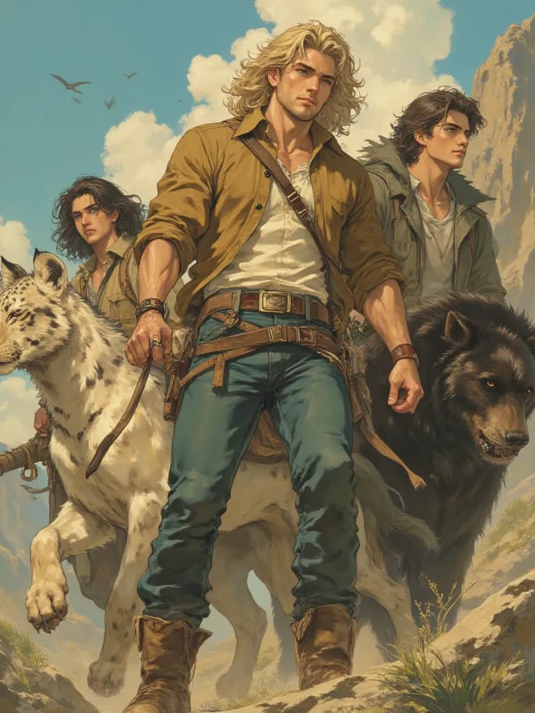 Thumbnail of Guardians of the Phoenix (Jaxx, Brant, Hawk, and Nakotah)