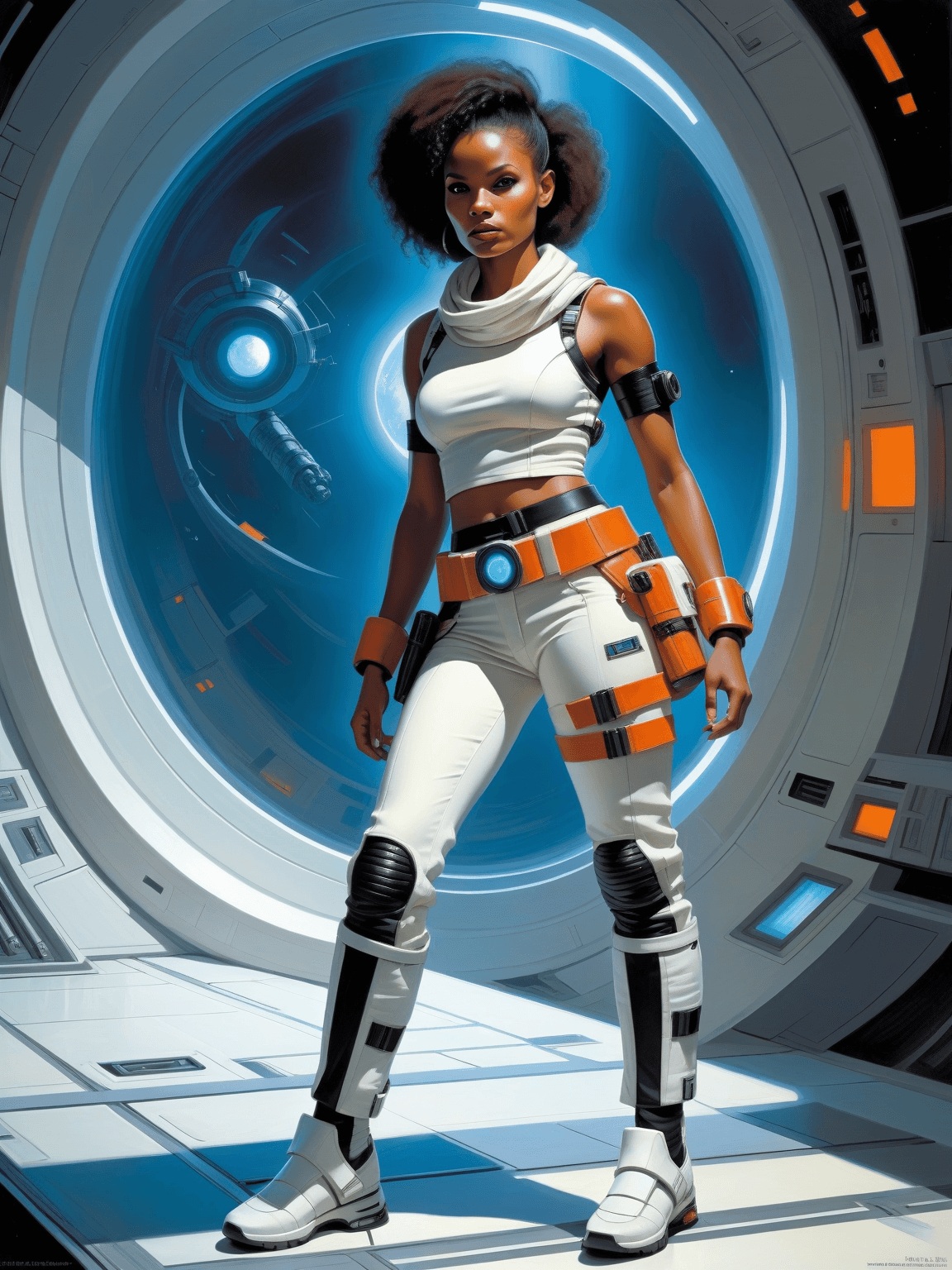 Thumbnail of Commander Ayla Vire - "Echoes Between Stars"