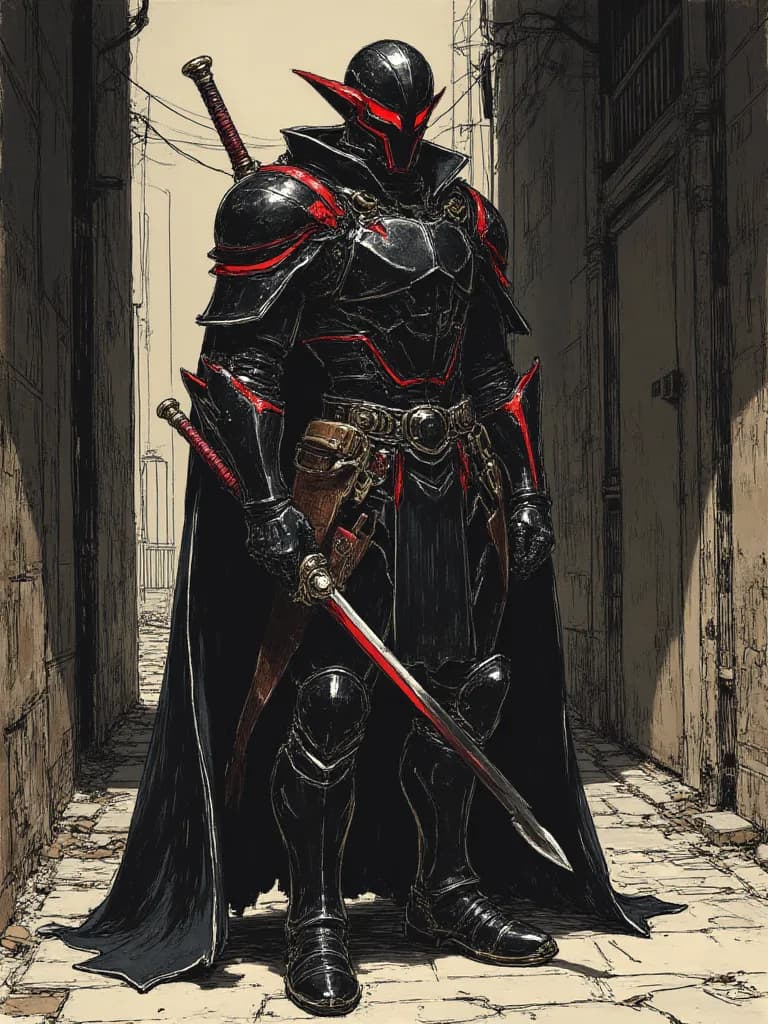 Thumbnail of Dark armor (breaks the fourth wall sometimes