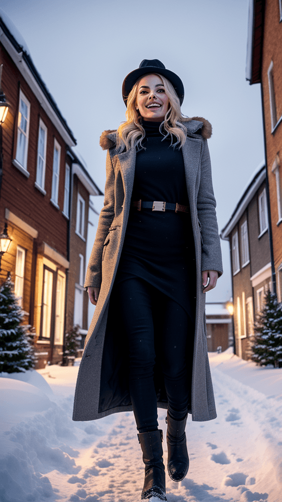 Thumbnail of Margot Robbie: The Hollywood Star in a Snowbound Tale
