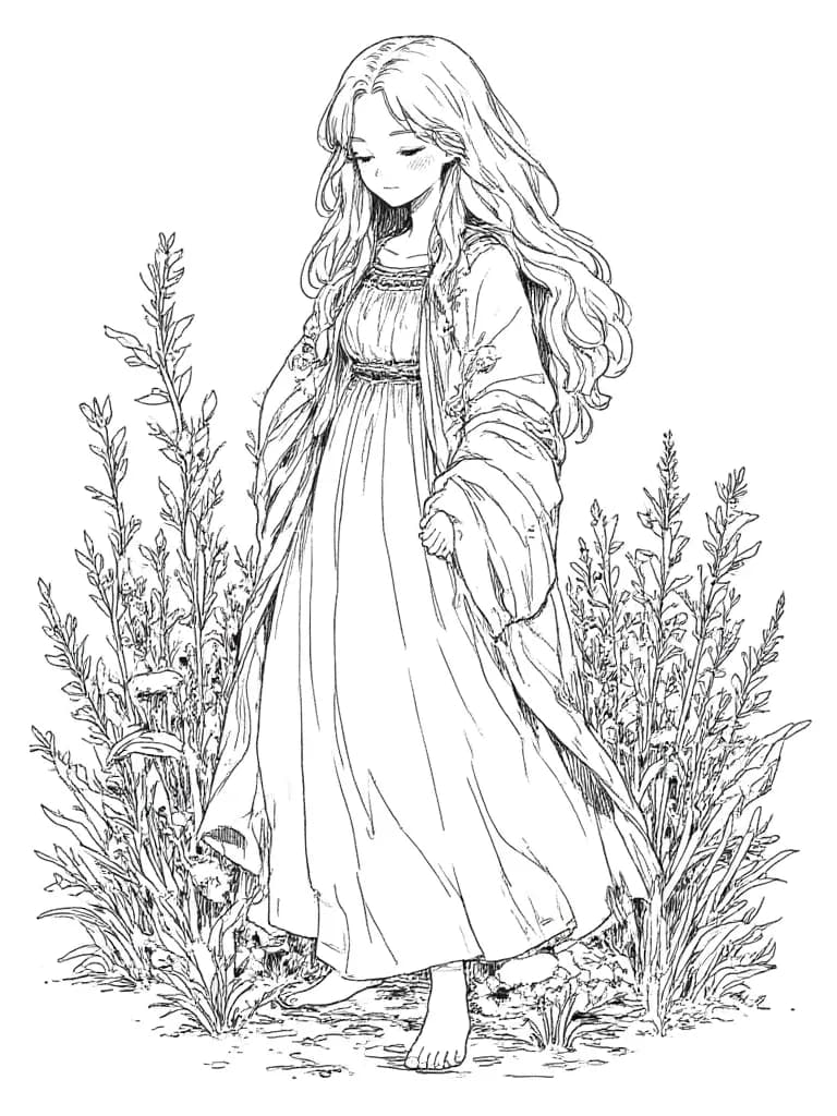 Thumbnail of Elara, The Serene Gardener
