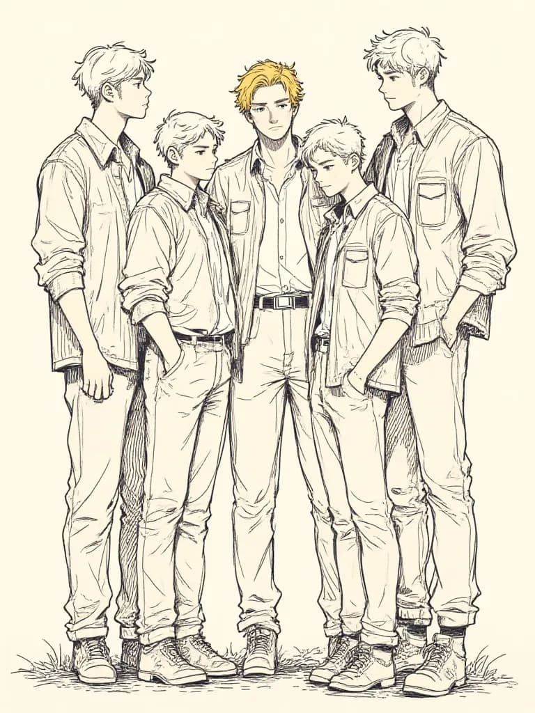 Thumbnail of Edgard, Luis , Maty , Derek and Luka