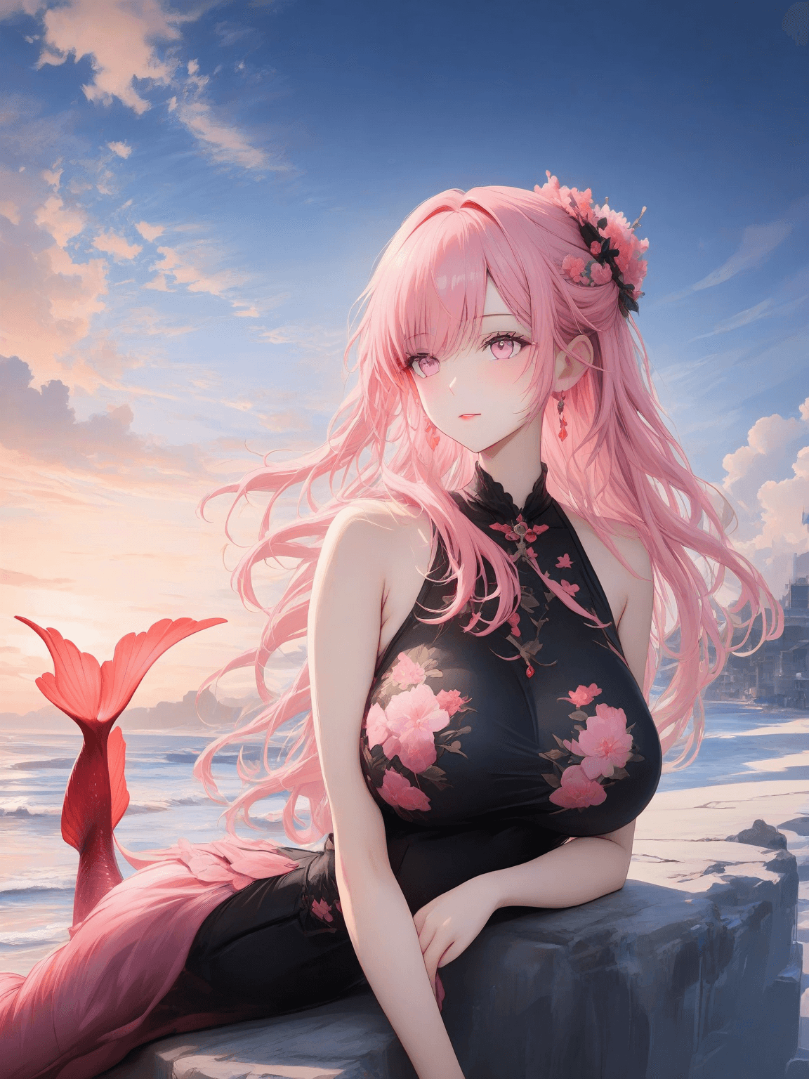 Thumbnail of Mermaid queen style