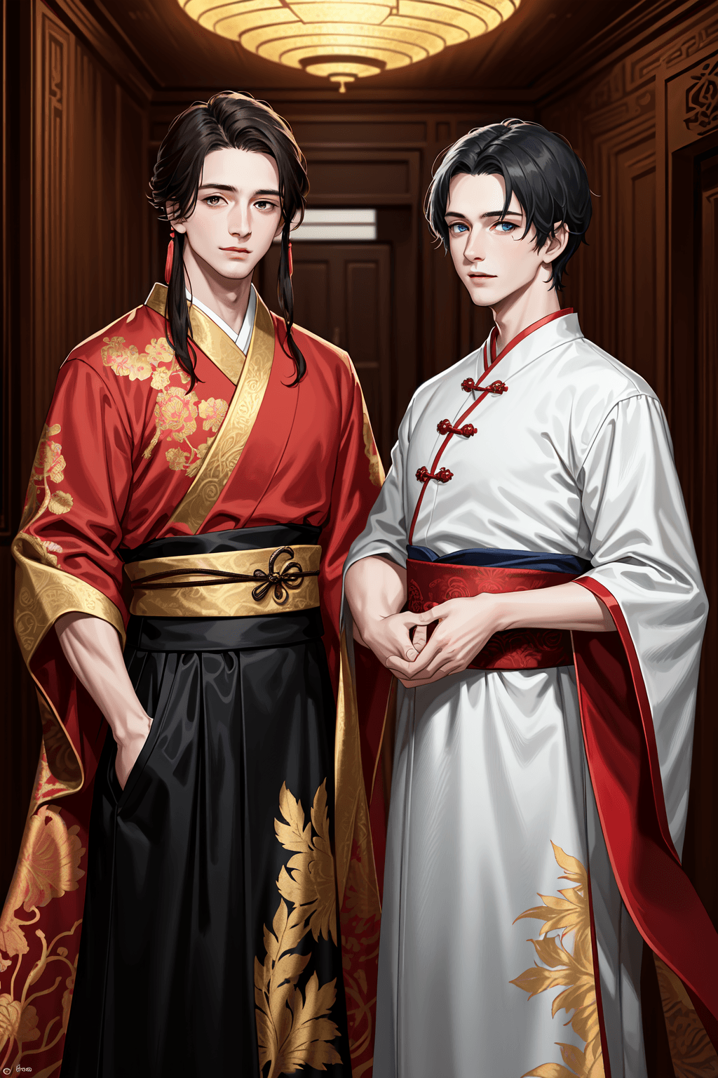 Thumbnail of Kris and Noel: your male concubines 