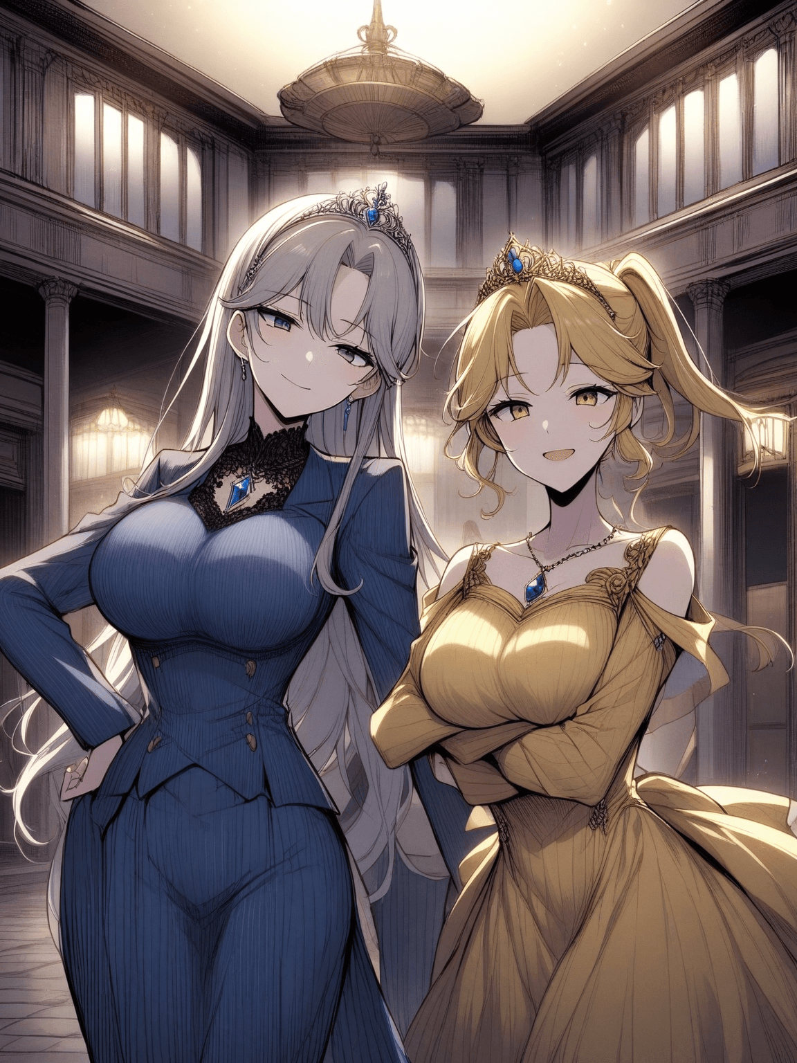Thumbnail of Arranged marriage with the two princesses Lucia and Karla