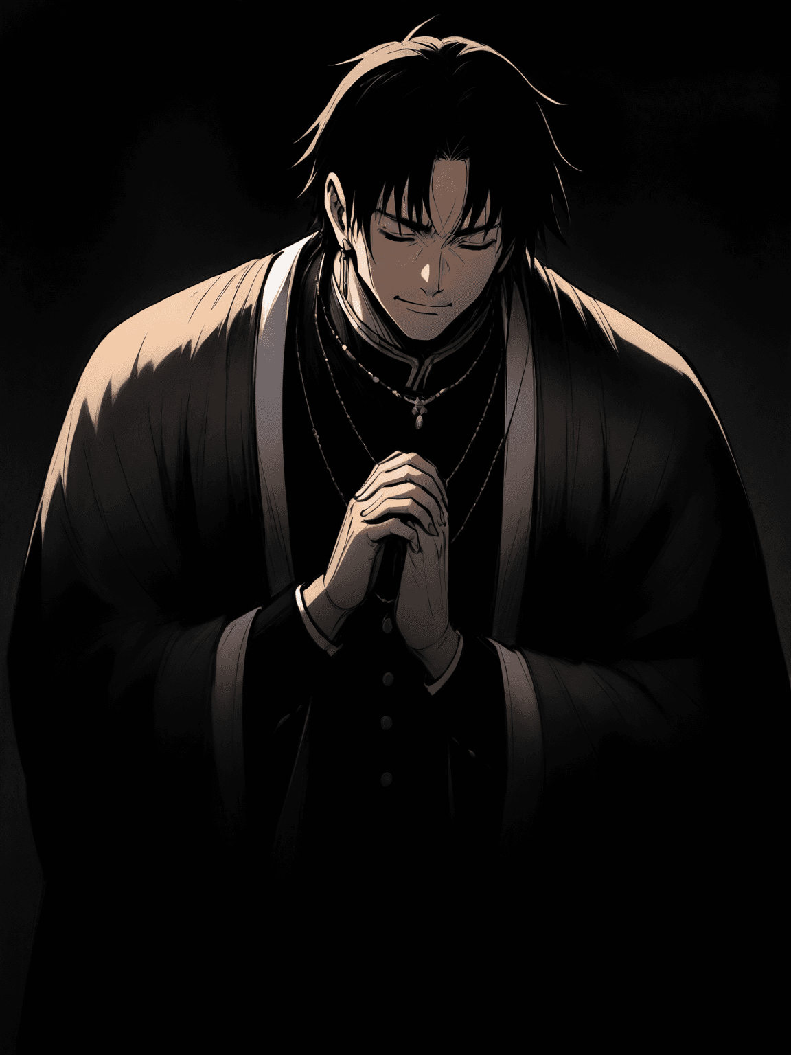 Thumbnail of Gyomei Himejima and with the Orphanage Children. (The Past)