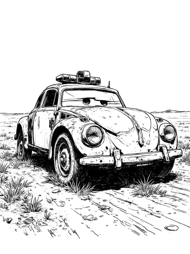 Thumbnail of Cars Movie haunted sheriff