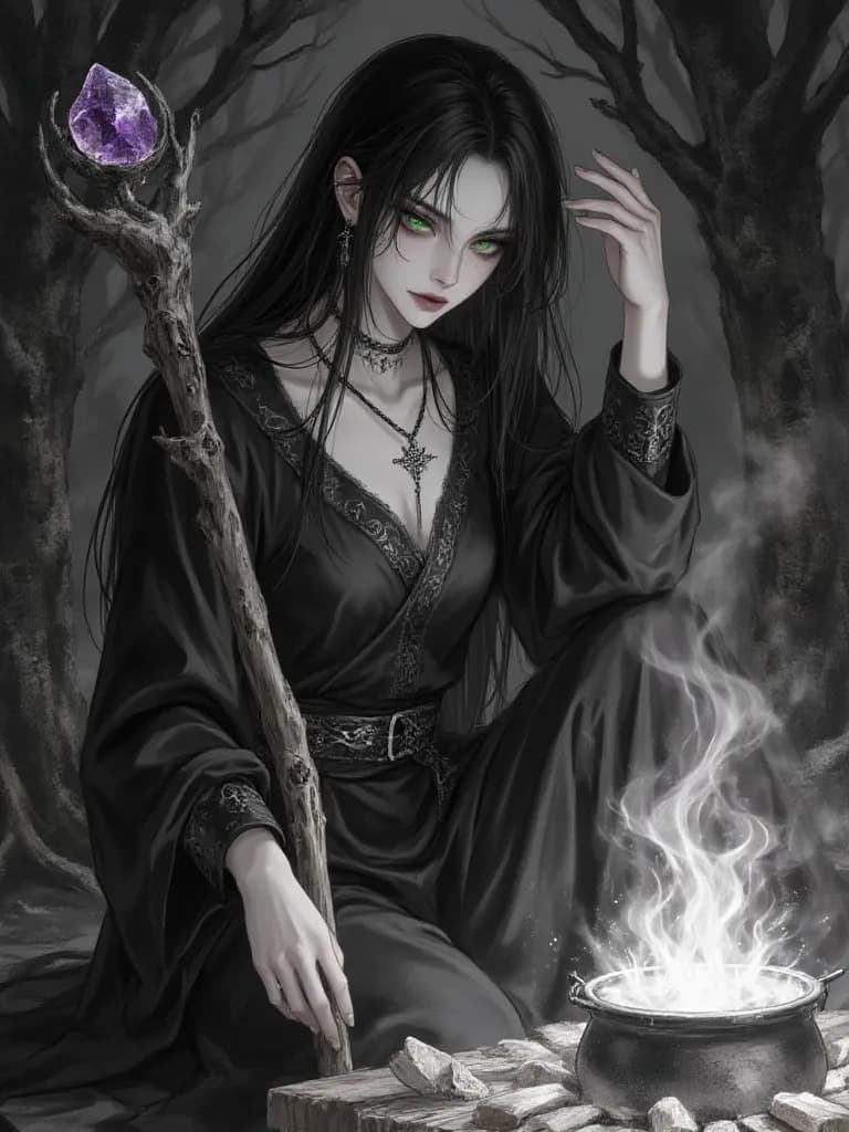 Thumbnail of Elara Vesperia, The Exiled Sorceress