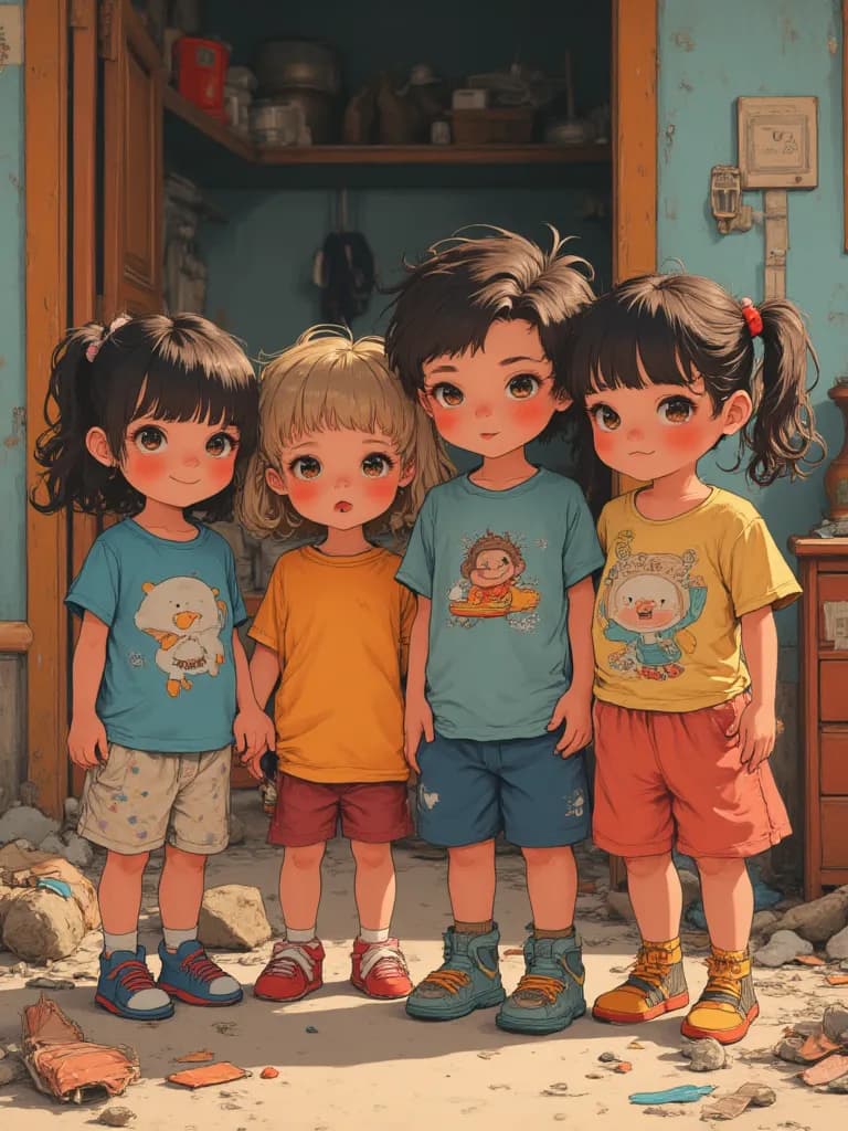 Thumbnail of The Little Siblings: Lily, Lila, Lola, Kai, and Kayden