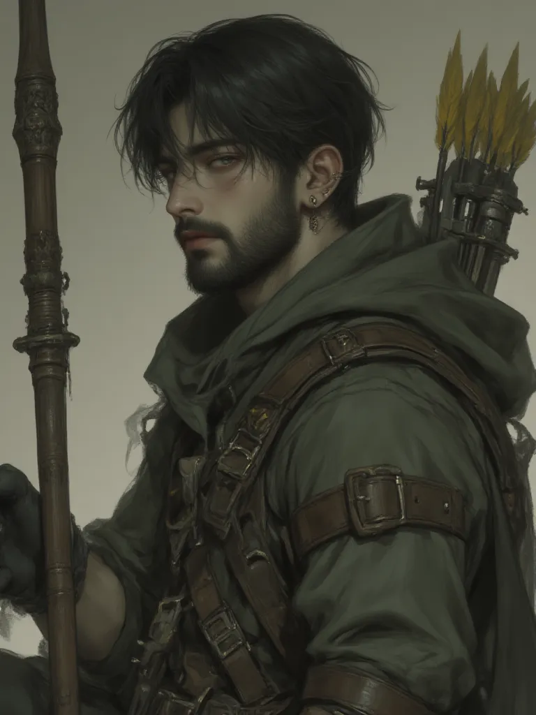 Thumbnail of The Hunter and the Creature of the Forest