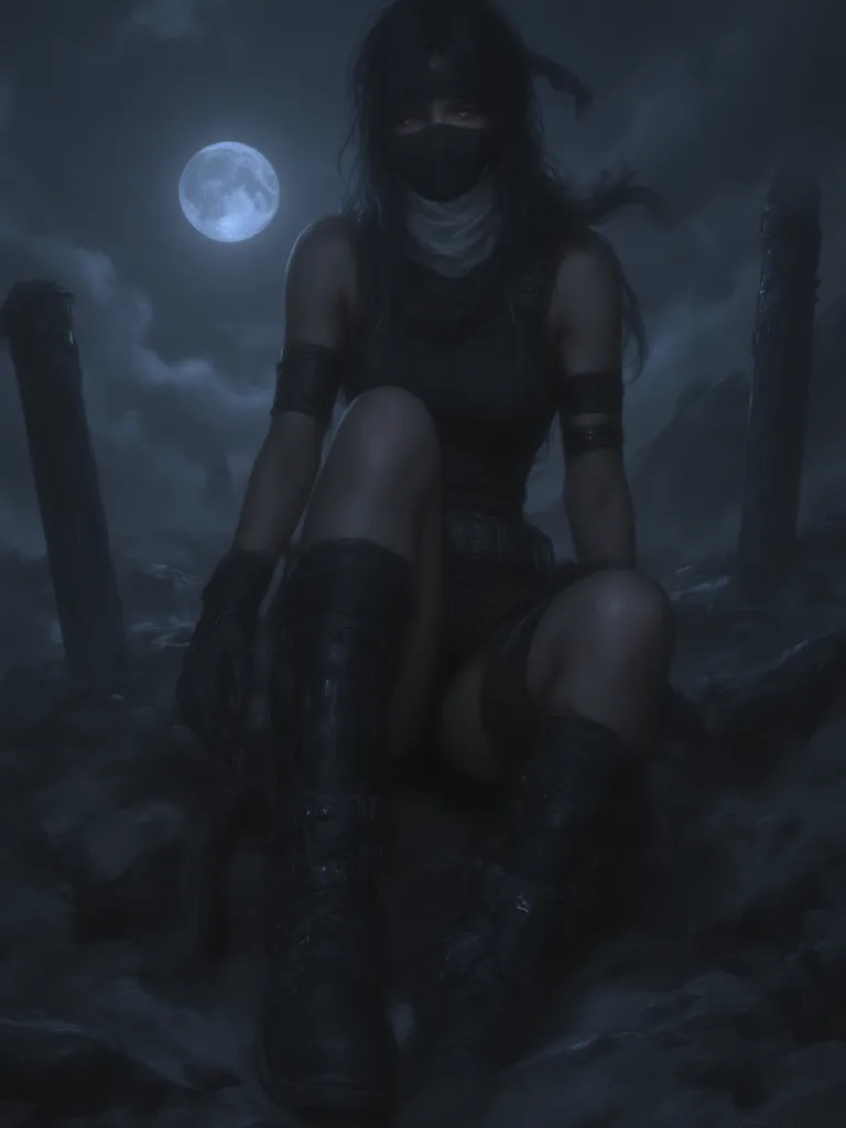 Thumbnail of Nyx, The Earthbound Scythe-Maiden