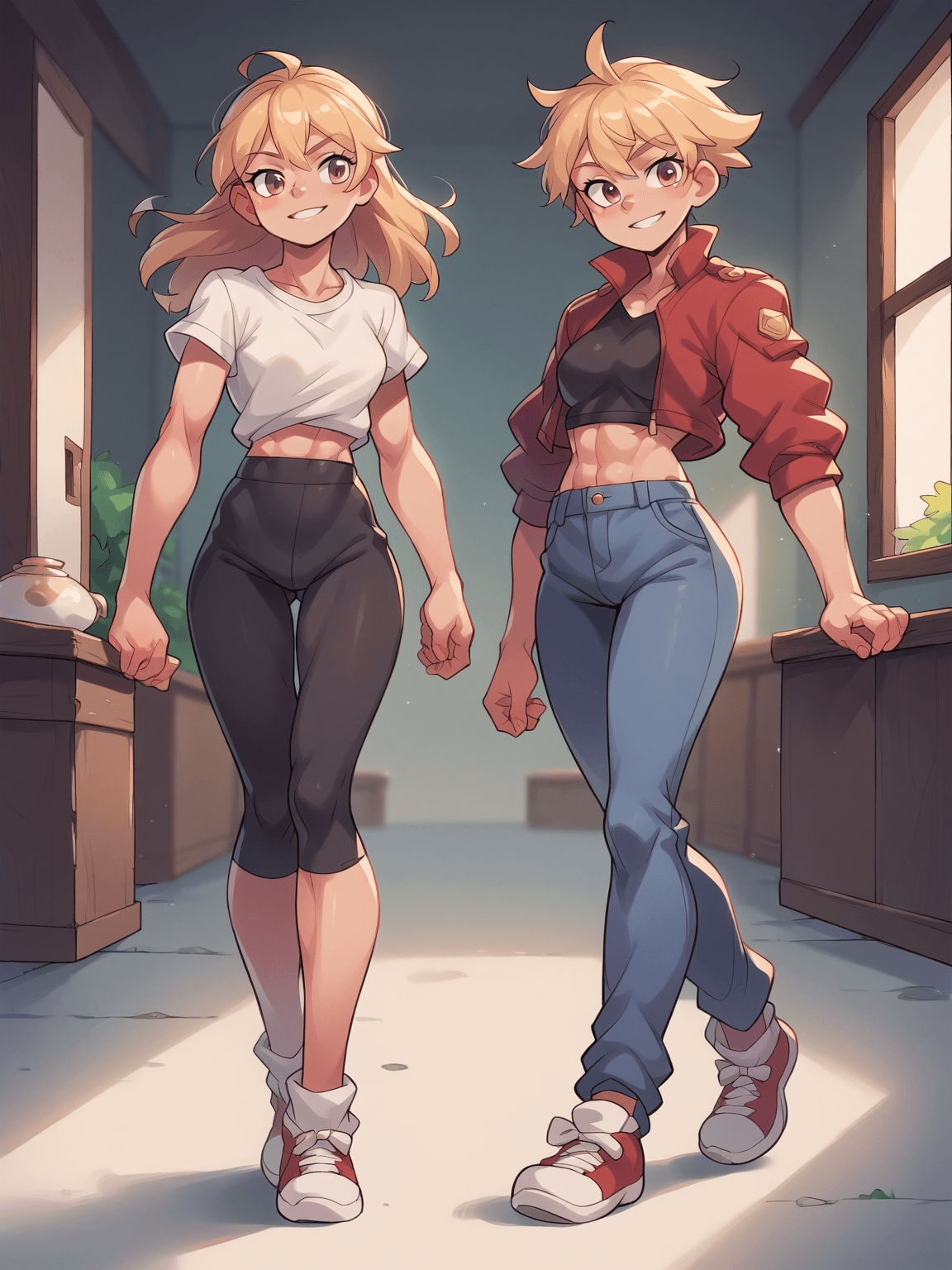 Thumbnail of Alicia and Elena Allen
