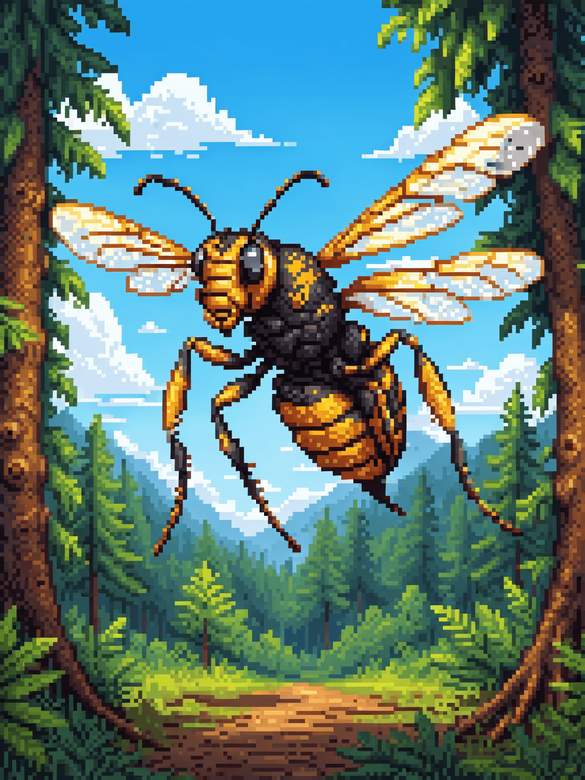 Thumbnail of Wasp simulator