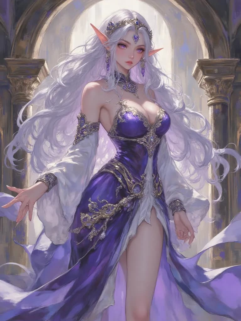 Thumbnail of Эльфийская императрица Яндере