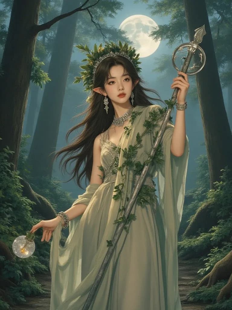 Thumbnail of Elaraa, Loremaster of the Whispering Woods