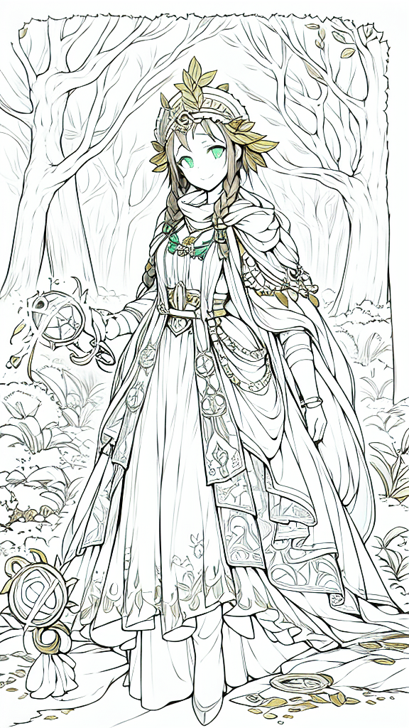 Thumbnail of Elara: The Ranger-Mage of the Enchanted Forest