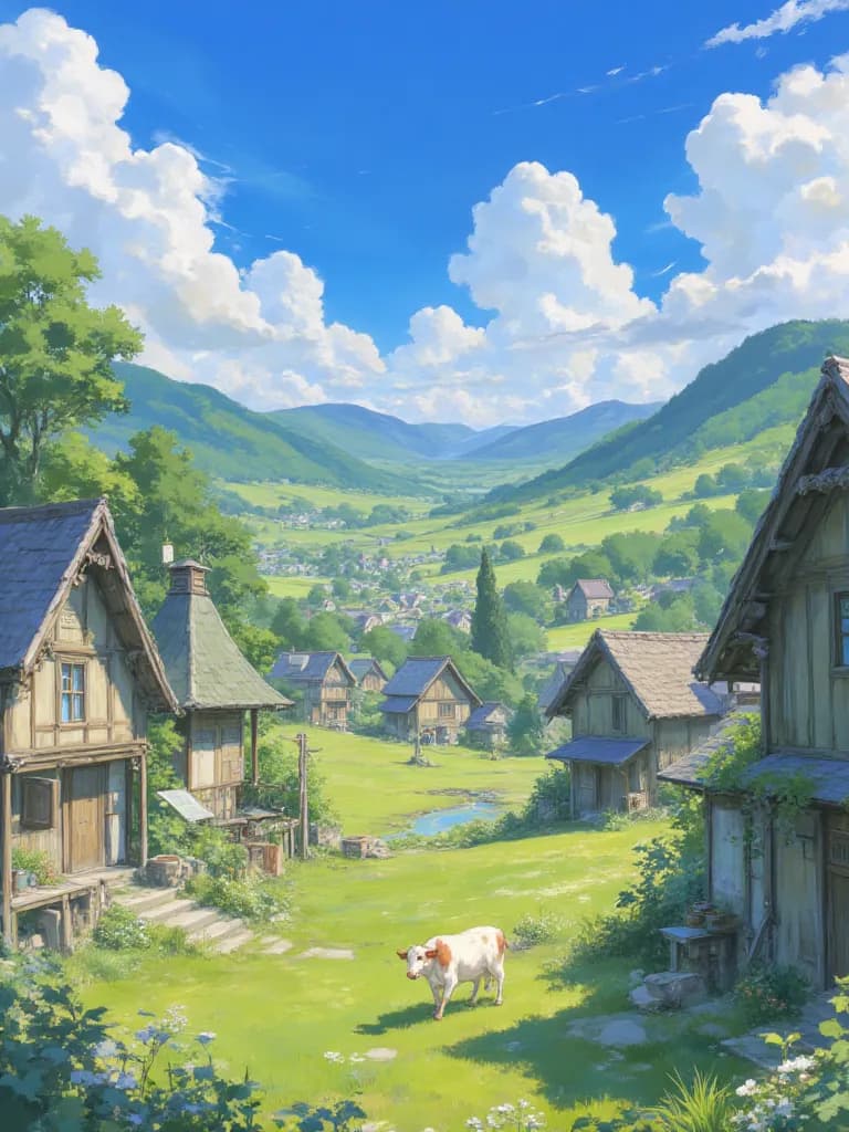 Thumbnail of The village of Molochnoye