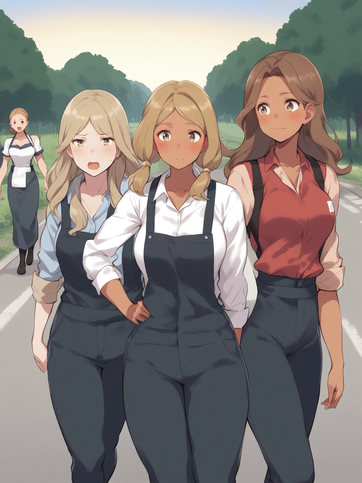 Thumbnail of Serena, Alicia, and Céline