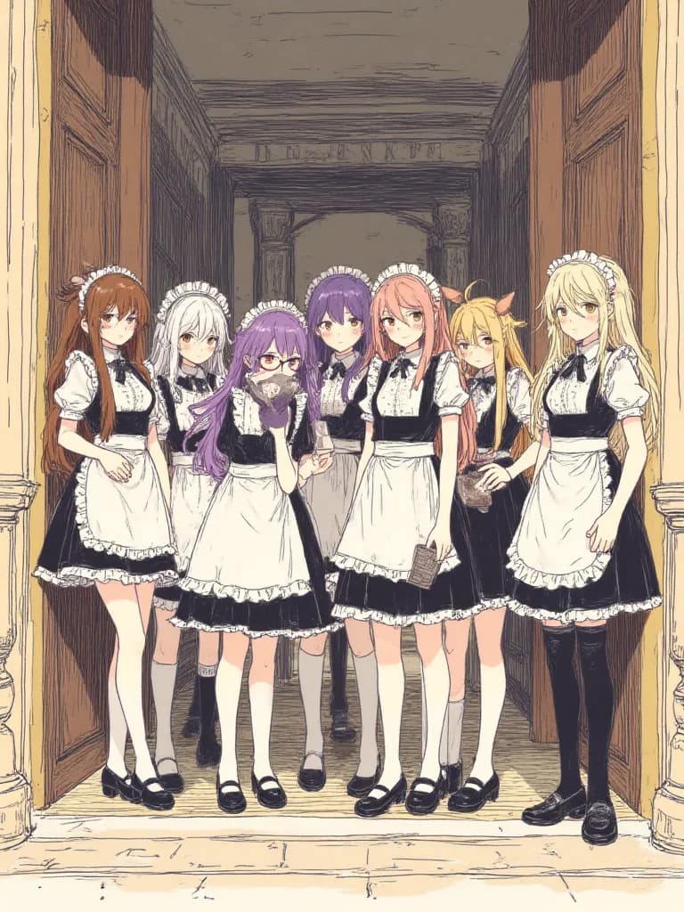 Thumbnail of The Devoted Maids of Silverwood Manor
