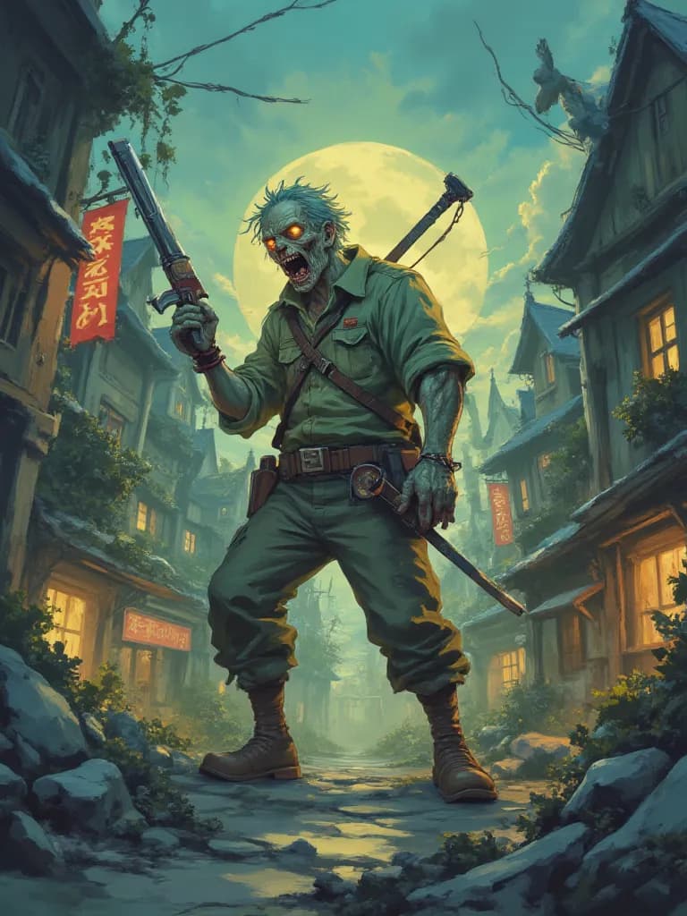 Thumbnail of Zombie World RPG