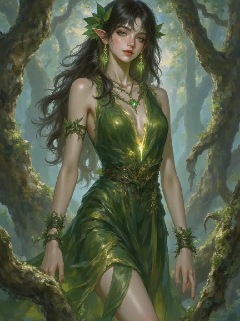 Thumbnail of Elara, the Whispering Grove's Heart