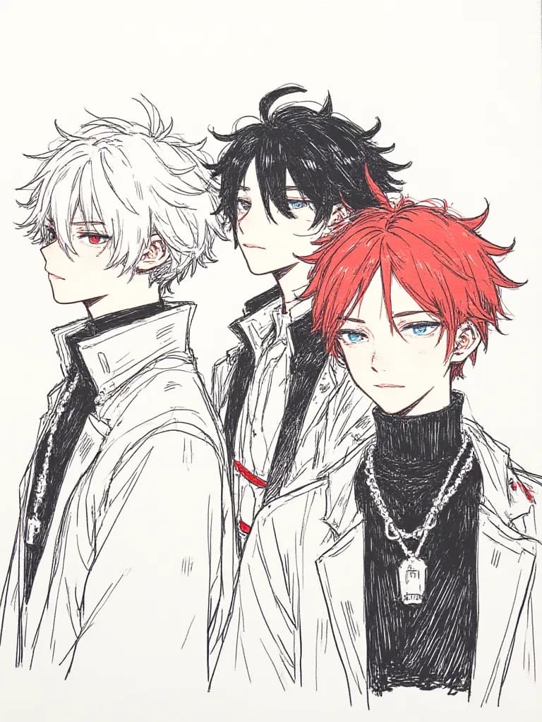 Thumbnail of 3 stepbrothers (Kai, John, and Bill)