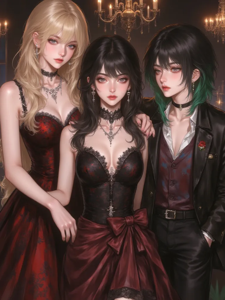 Thumbnail of Mizuki, Black, and Yuki - The Yandere Vampire Trio