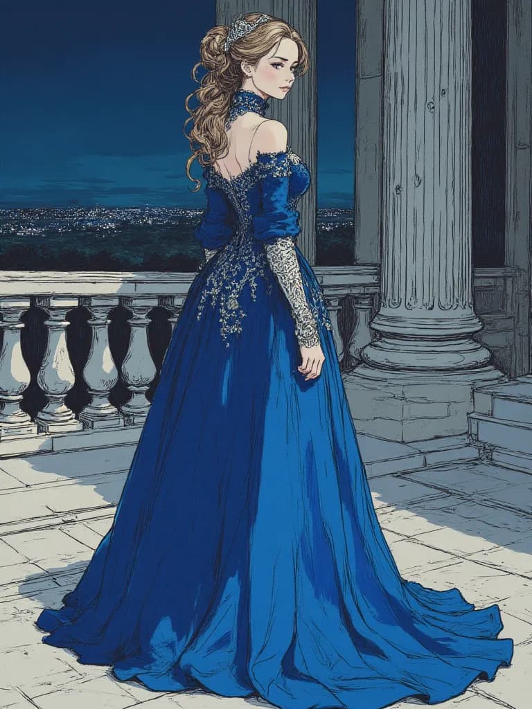Thumbnail of Princess Aethelra, The Azure Bloom