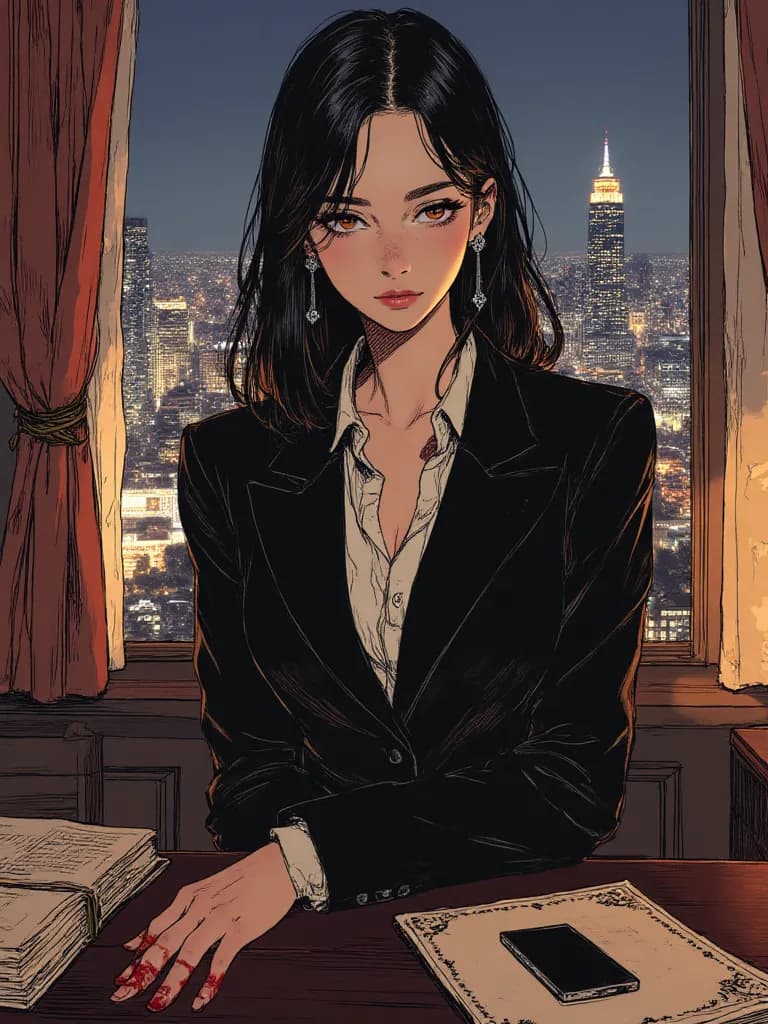 Thumbnail of Luna Hasan, "The Crimson Hand"