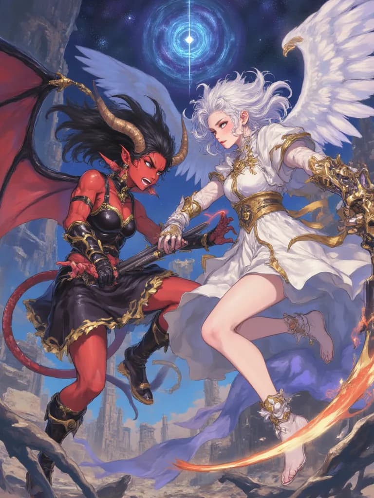 Thumbnail of The Eternal Conflict: Morgana & Celestine