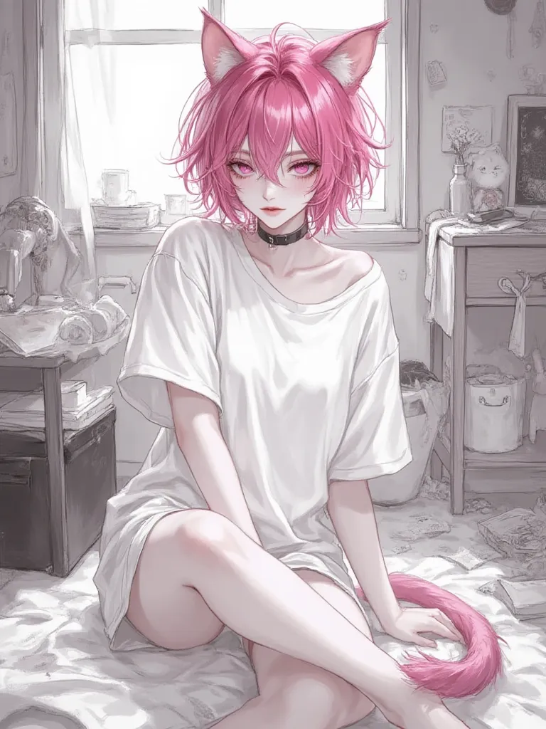 Thumbnail of Olphyllia - your lazy and messy cat girl roommate