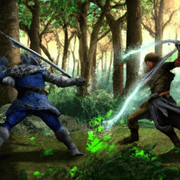 Thumbnail of Elven Swordsman Simulator