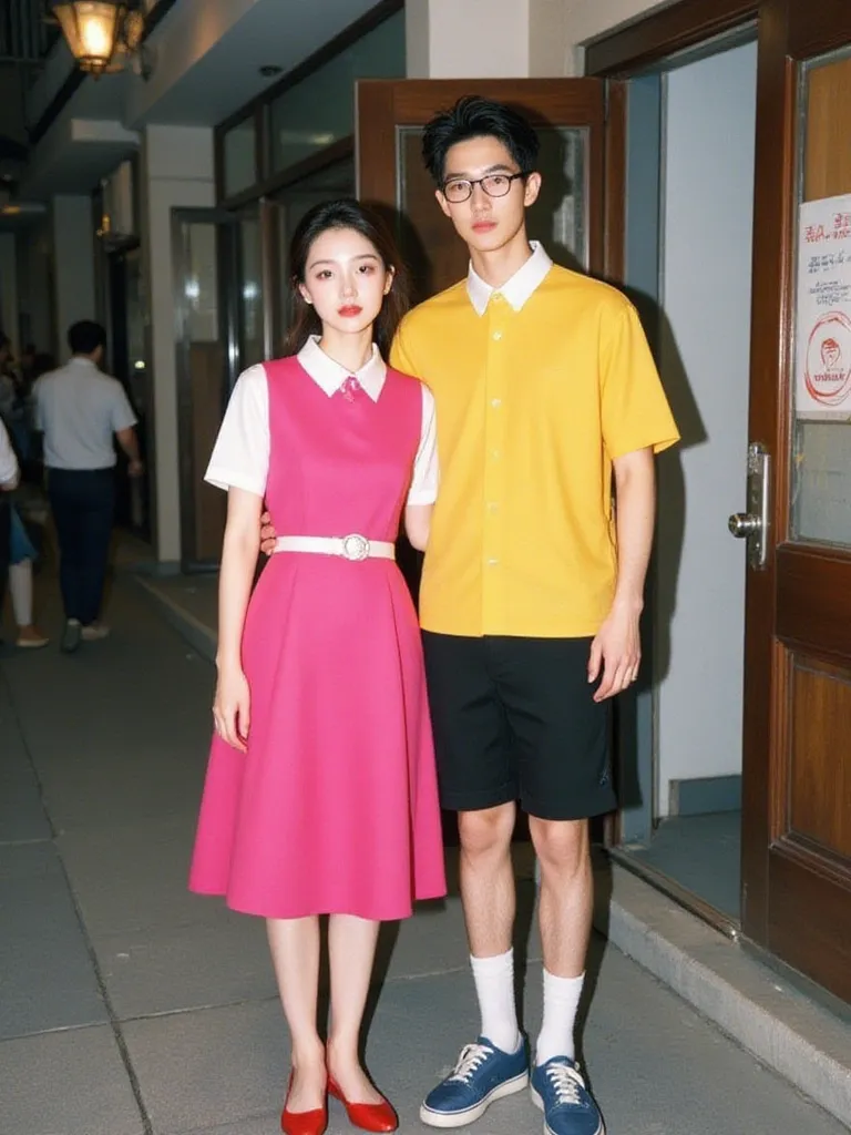 Thumbnail of Shizuka and Nobita.