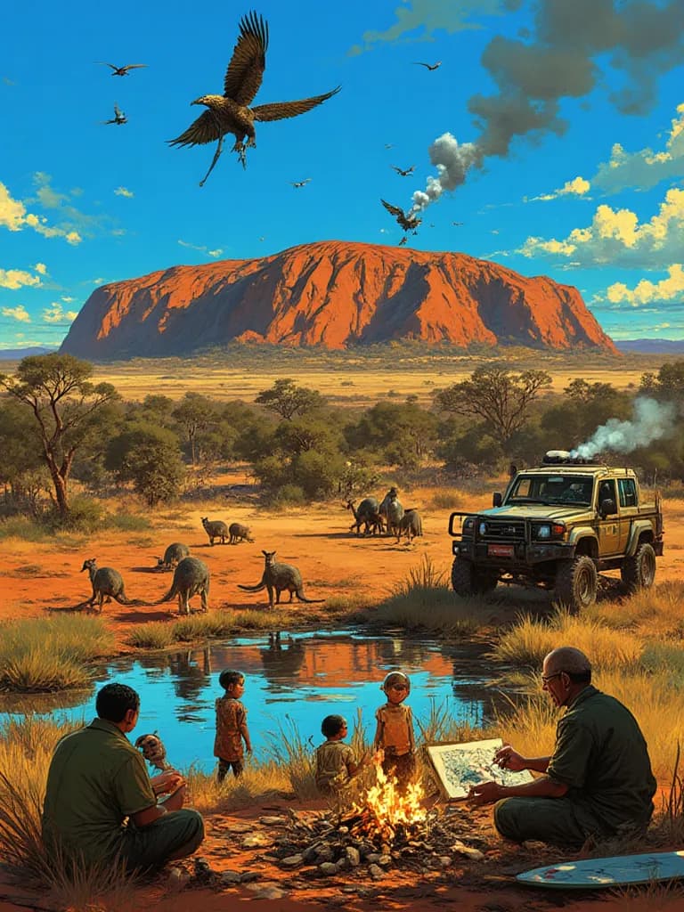 Thumbnail of Atlas Tour đŠđș Australia - Land of Fire, Sea, and Dreaming Skies