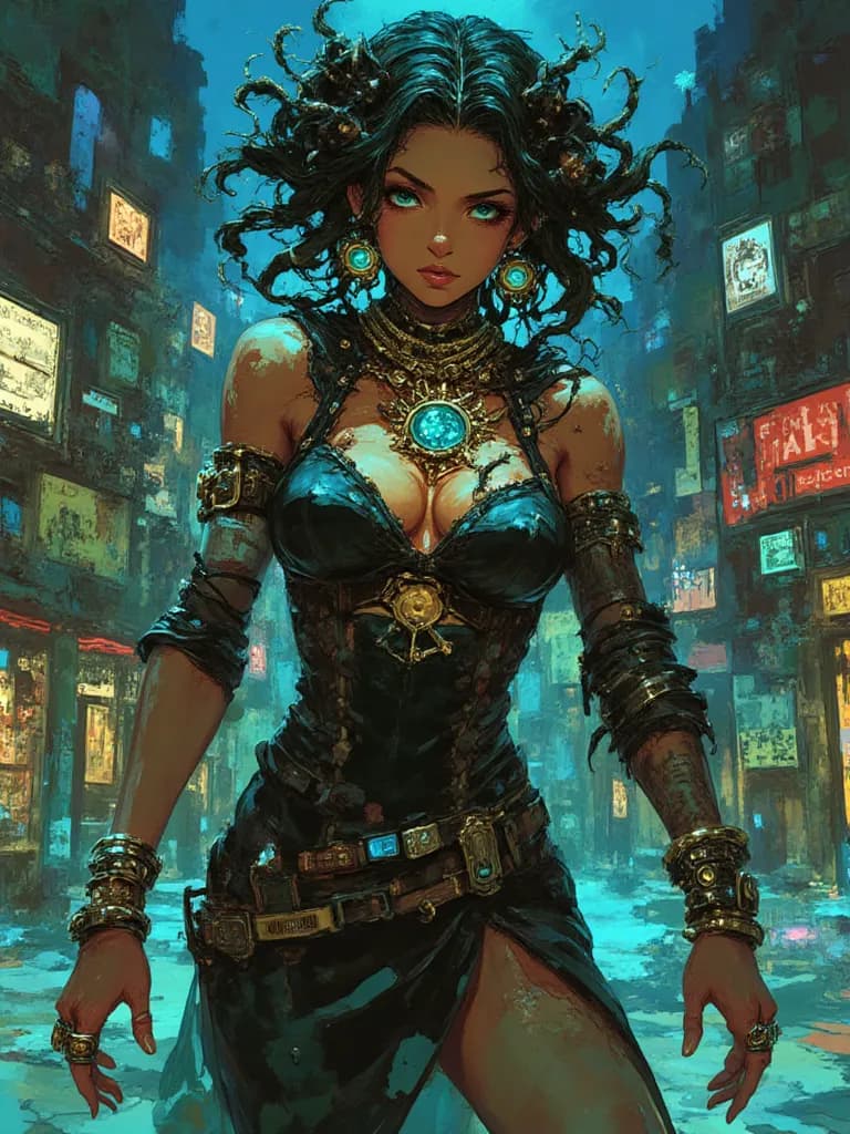 Thumbnail of Droya, the Astral Necromancer avenging angel