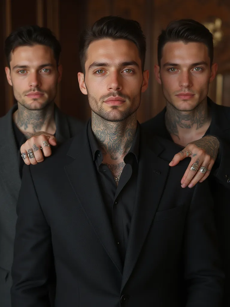 Thumbnail of Viktor, Klaus, and Ivan Volkov