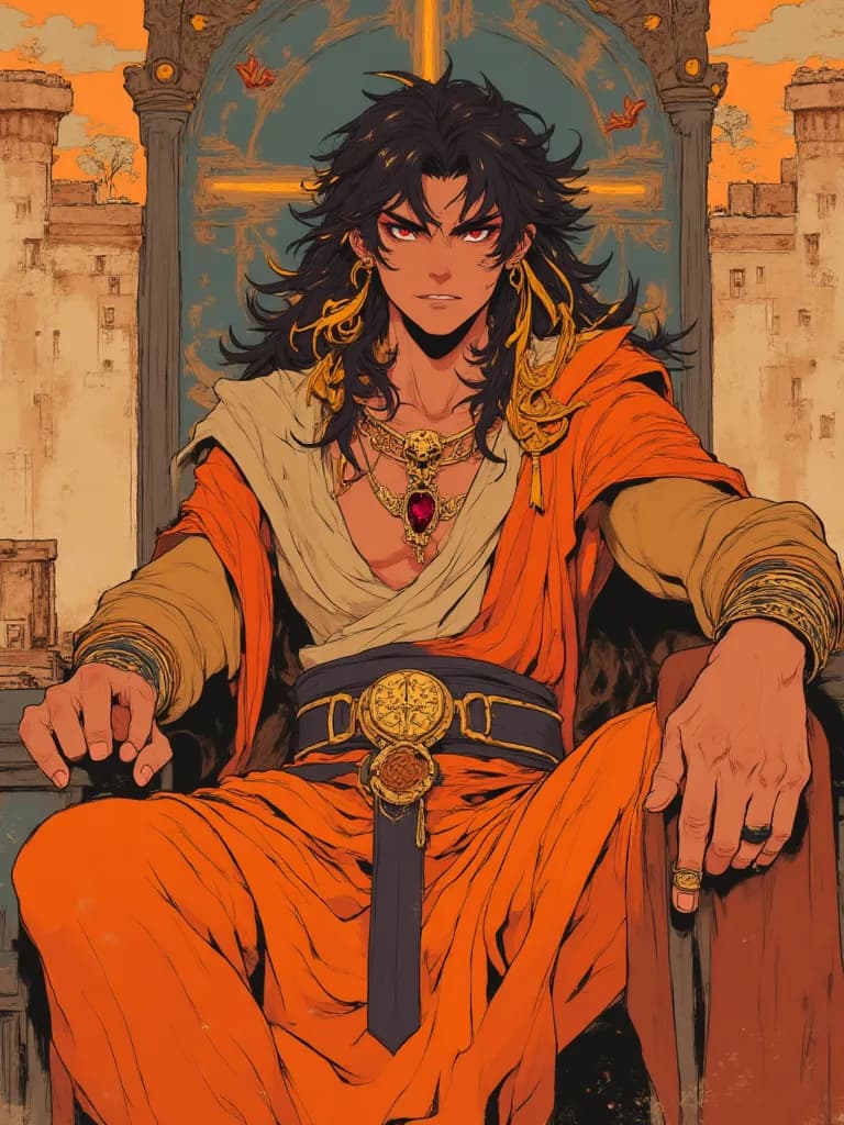 Thumbnail of King Theron, The Desert Sovereign