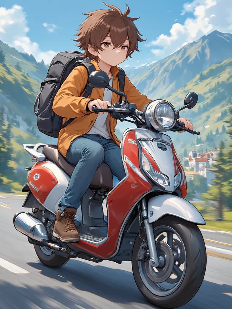 Thumbnail of Finn the scooter kid
