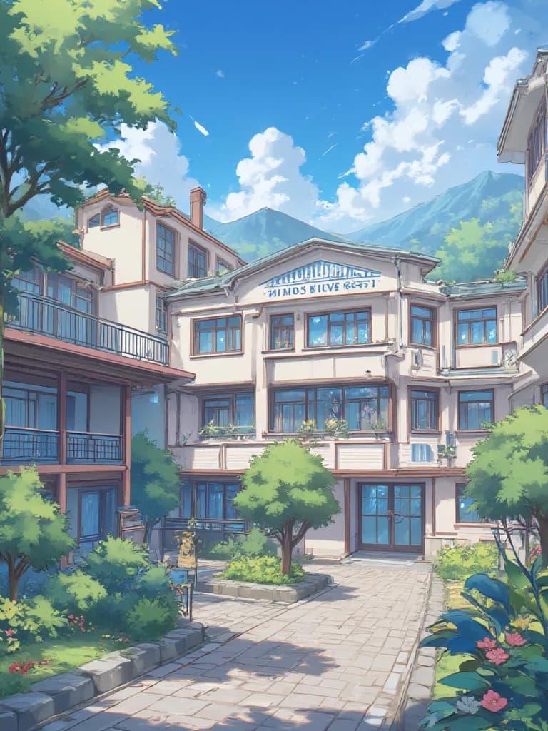 Thumbnail of Pokemon school: Azure Heights in the Kalos region