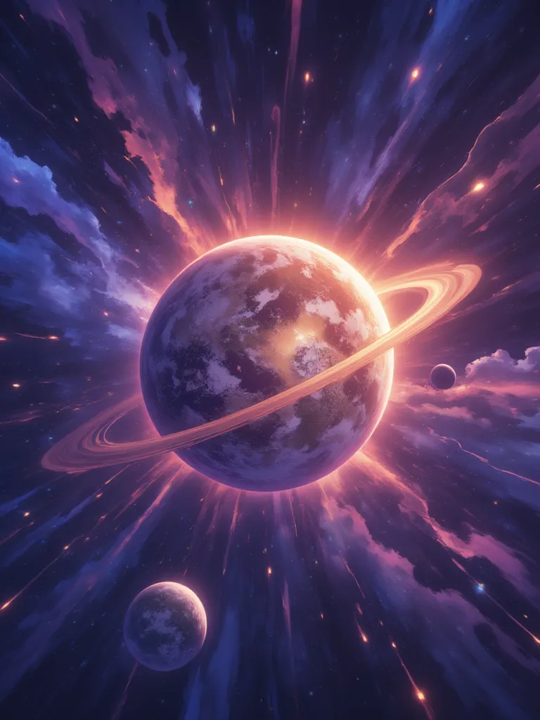 Thumbnail of The planet of light and goodness in the face of evil
