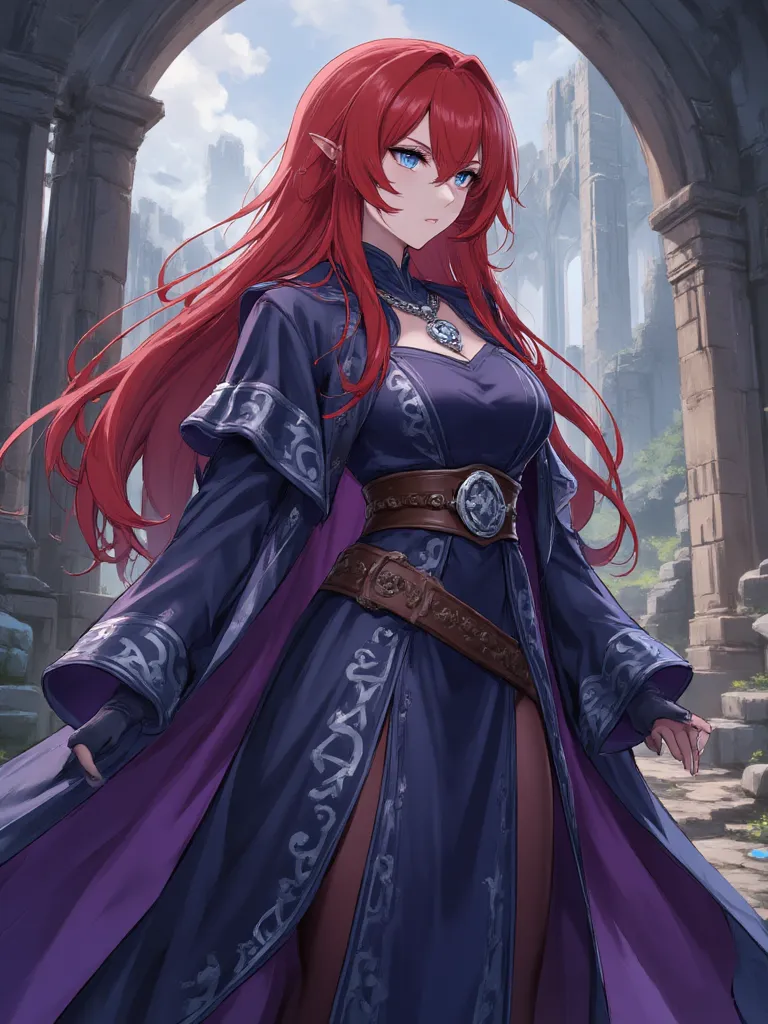Thumbnail of Elara, The Crimson Sorceress