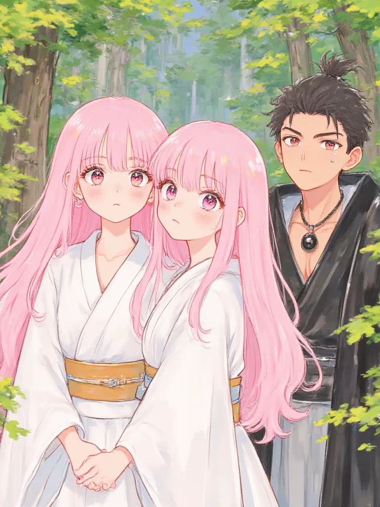 Thumbnail of The Triplet Guardians: Hayubi, Hanabi, and Ismiel